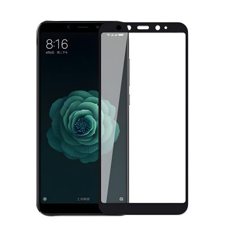 Чорне захисне скло Full screen PowerPlant для Xiaomi Mi A2 Чорне захисне скло Full screen PowerPlant для Xiaomi Mi A2