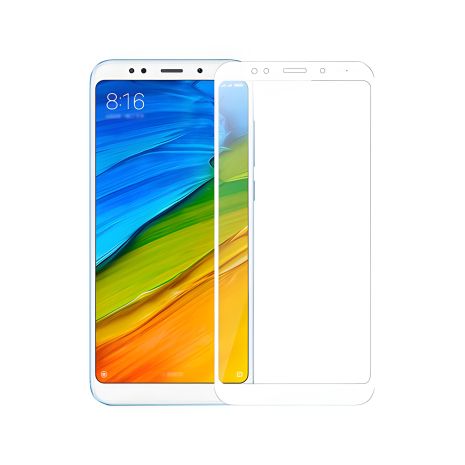 Защитное стекло Full screen PowerPlant для Xiaomi Redmi 5, White Защитное стекло Full screen PowerPlant для Xiaomi Redmi 5, White