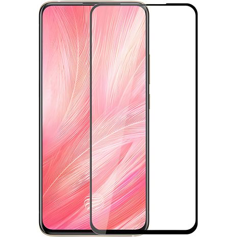 Полноэкранное защитное стекло PowerPlant для Vivo X27, черное Полноэкранное защитное стекло PowerPlant для Vivo X27, черное