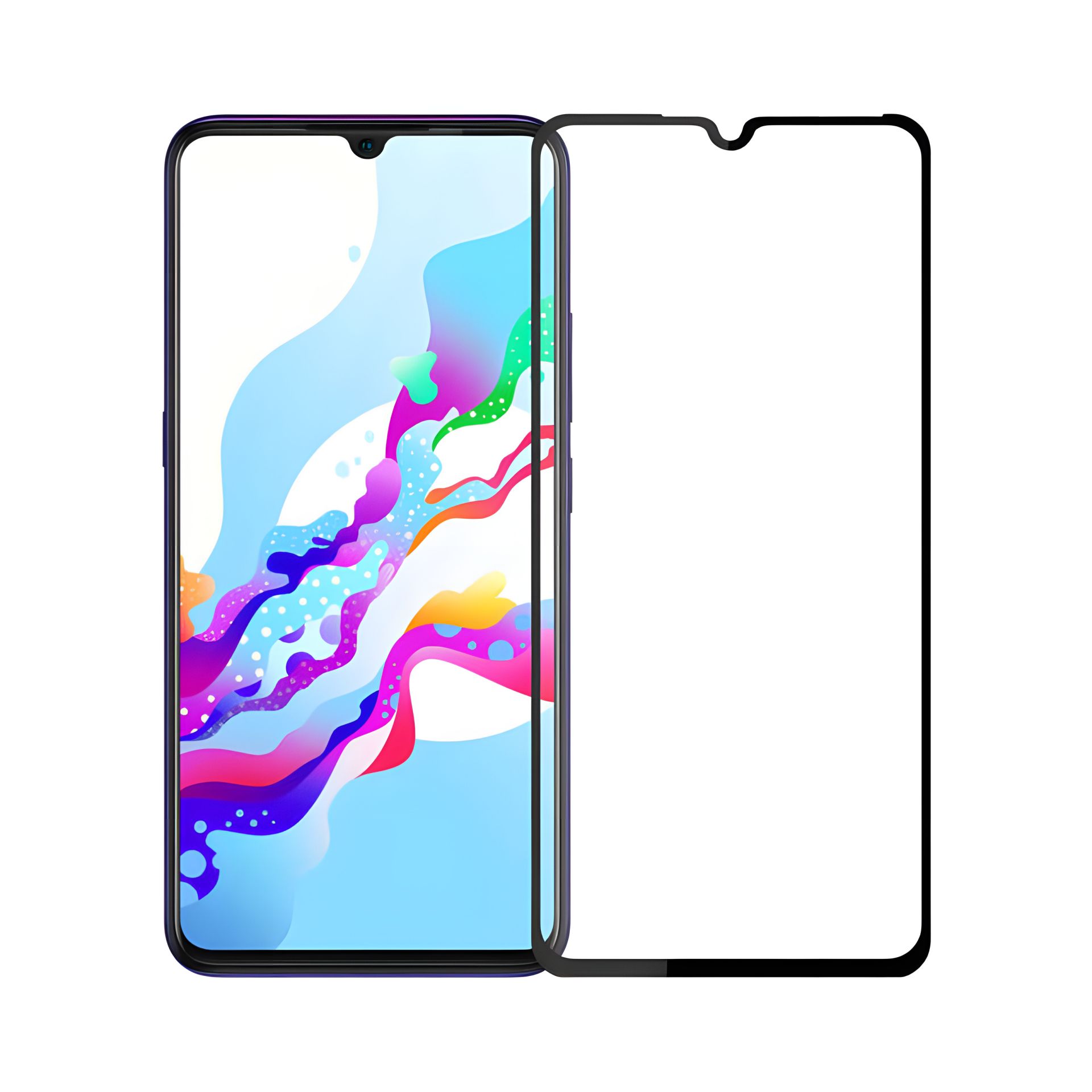 Full screen стекло PowerPlant для Vivo V17 защиты Full screen стекло PowerPlant для Vivo V17 защиты