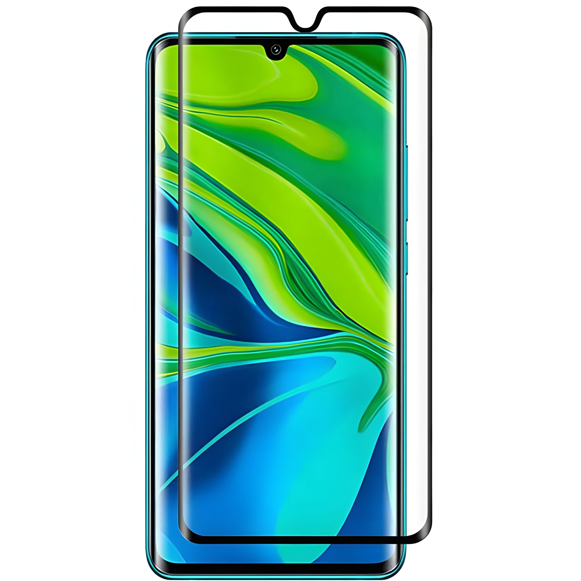 Захисне скло 3D для Xiaomi Mi Note 10 Lite PowerPlant Захисне скло 3D для Xiaomi Mi Note 10 Lite PowerPlant