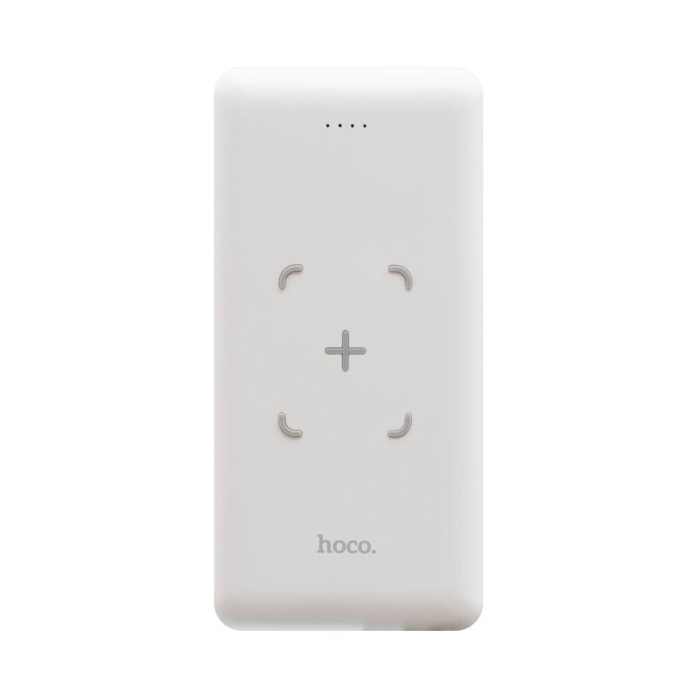 Повербанк Hoco J50 Surf Wireless 10000 mAh Білий Повербанк Hoco J50 Surf Wireless 10000 mAh Білий