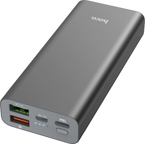 Повербанк Hoco J51 Cool Power 10000 mAh Сірий Повербанк Hoco J51 Cool Power 10000 mAh Сірий