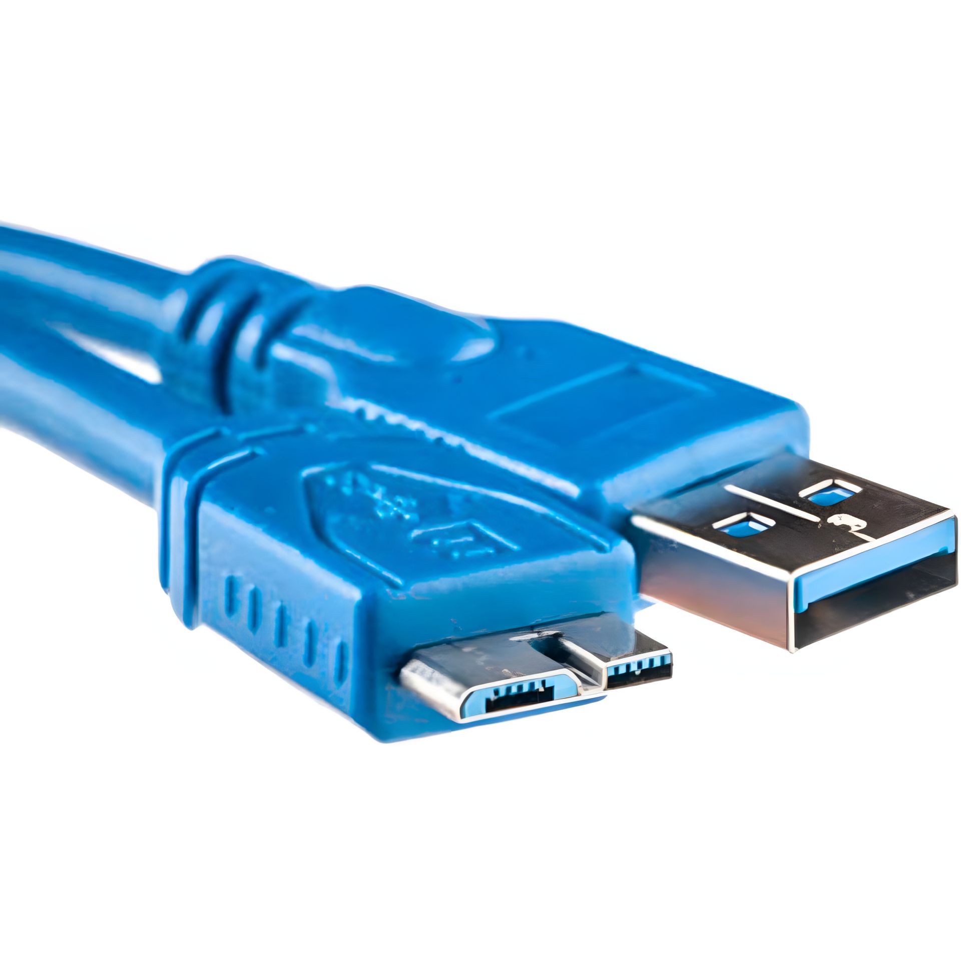 Кабель PowerPlant USB 3.0 AM - Micro, довжина 0.5м Кабель PowerPlant USB 3.0 AM - Micro, довжина 0.5м