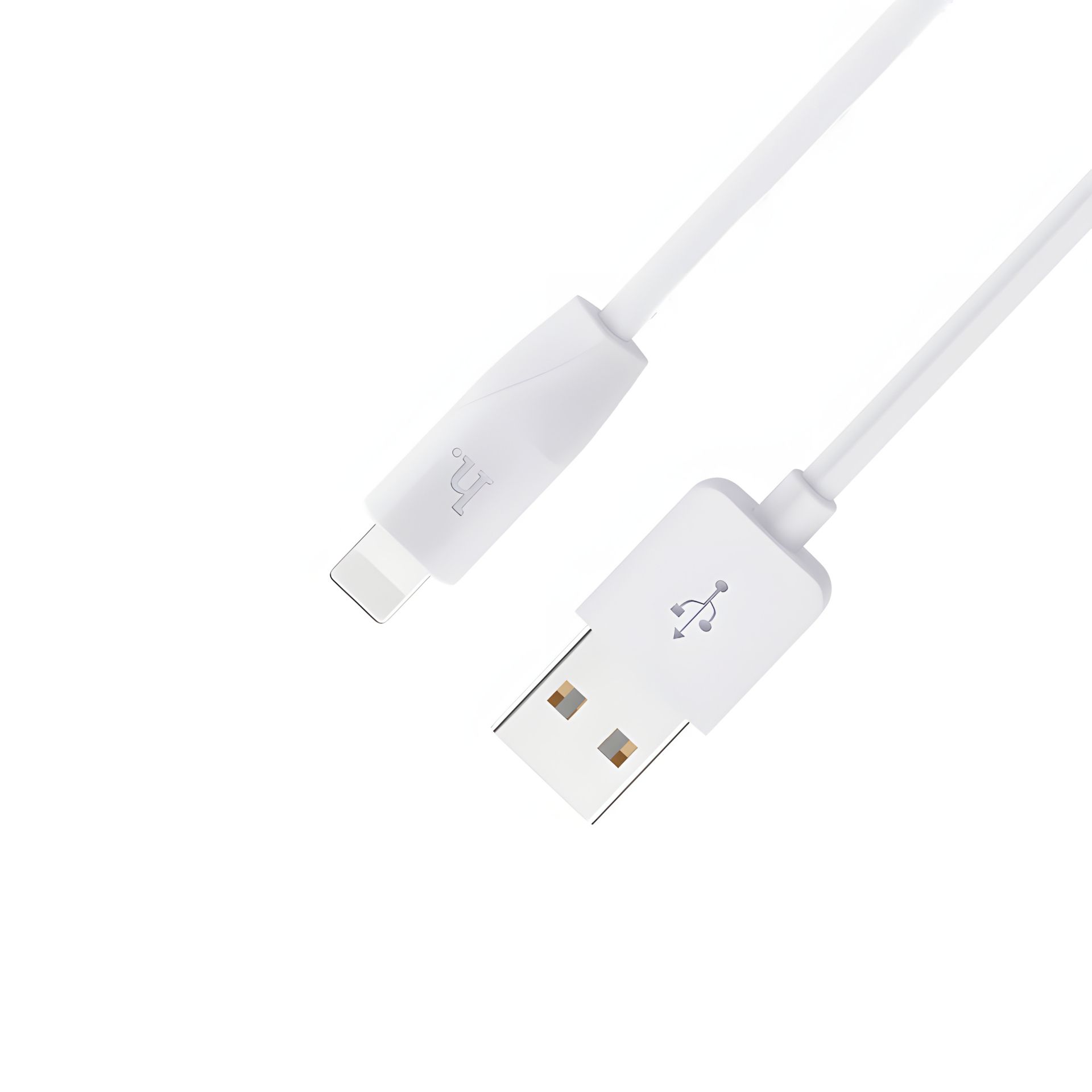 Hoco X1 Rapid USB Cable Lightning 2.1A White 1m Hoco X1 Rapid USB Cable Lightning 2.1A White 1m