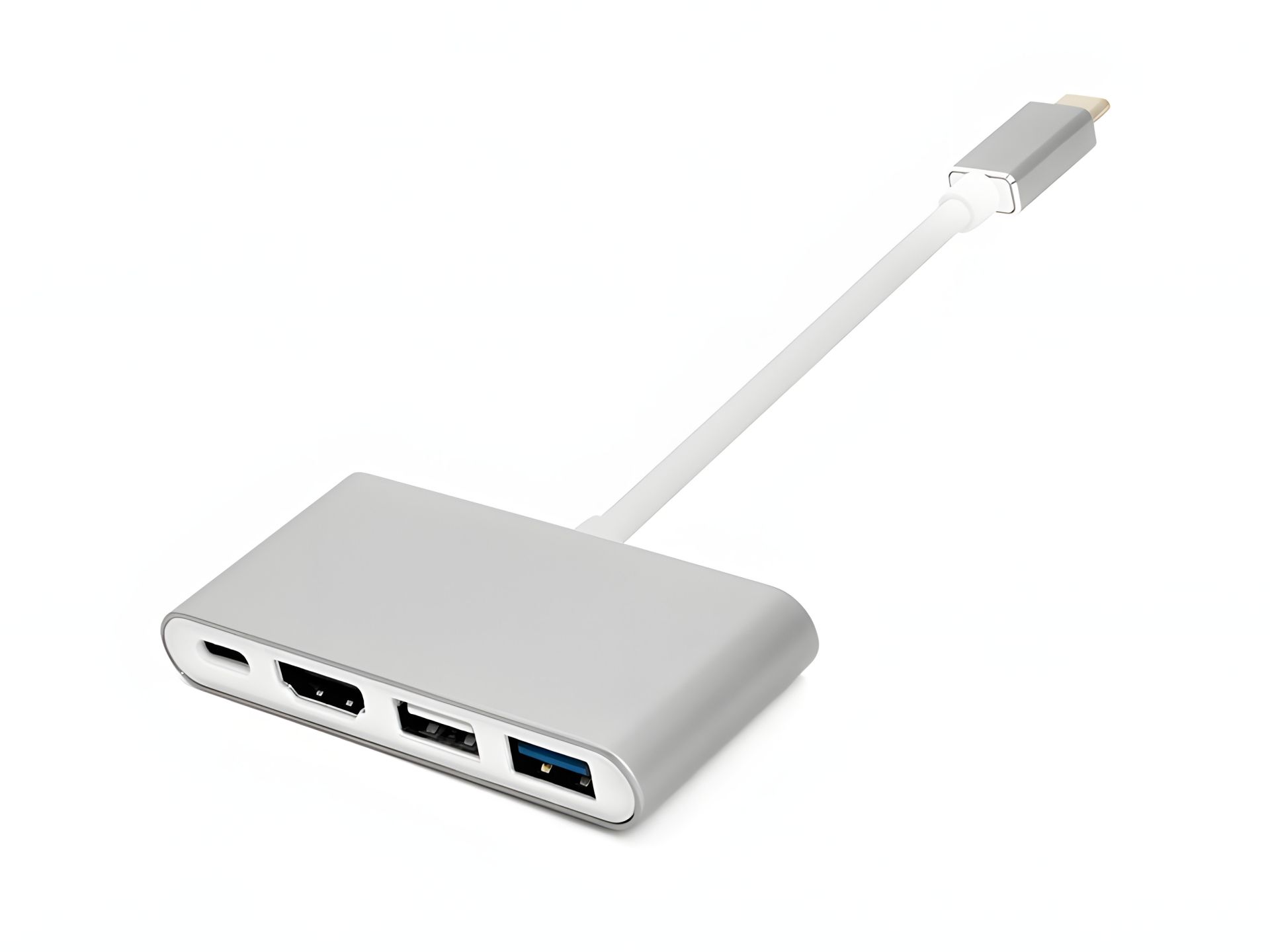 PowerPlant Adapter: C to HDMI+U3+PD, FL7102+PS176 PowerPlant Adapter: C to HDMI+U3+PD, FL7102+PS176