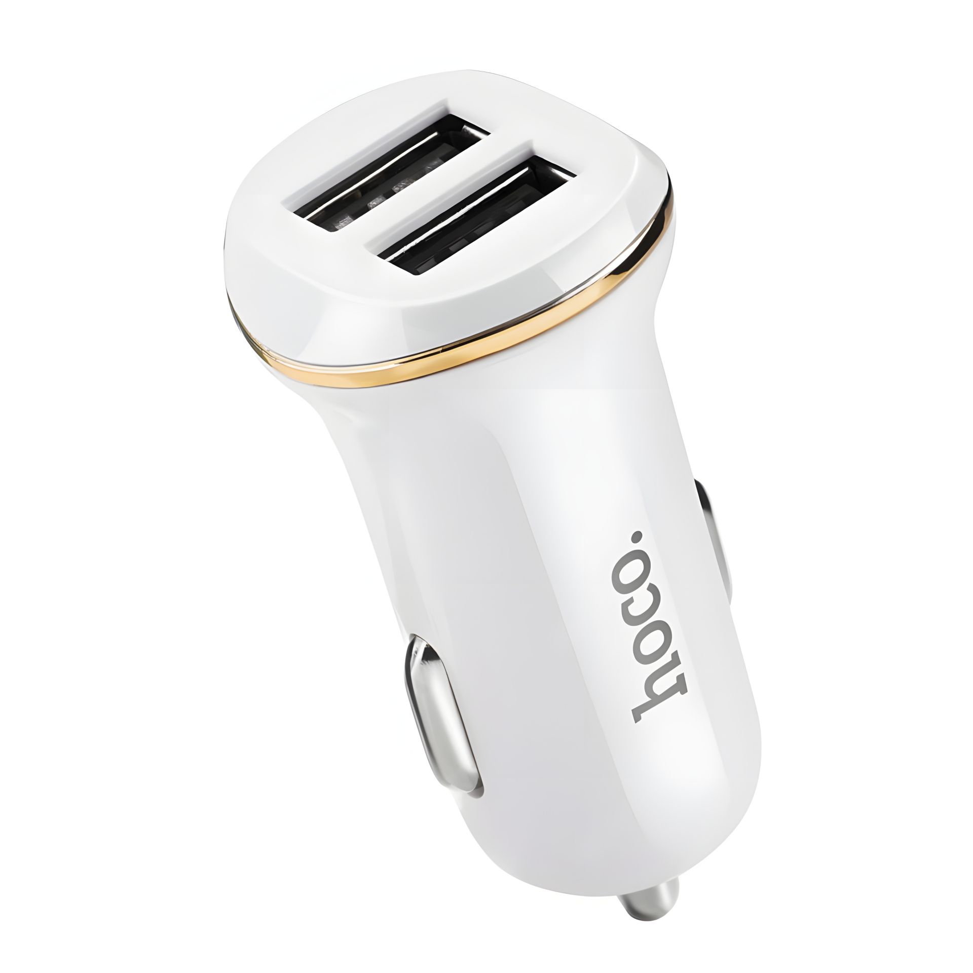 Автомобильное ЗУ Hoco Z1 2USB White + USB Cable iPhone 6 (2.1A) Автомобильное ЗУ Hoco Z1 2USB White + USB Cable iPhone 6 (2.1A)