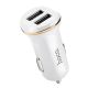Автомобільне ЗУ Hoco Z1 2USB White + USB Cable iPhone 6 (2.1A) Автомобільне ЗУ Hoco Z1 2USB White + USB Cable iPhone 6 (2.1A)