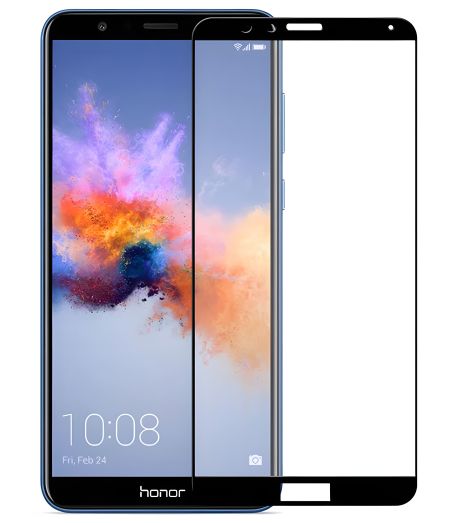 Полное защитное стекло PowerPlant для Huawei Honor 7X (Черное) Полное защитное стекло PowerPlant для Huawei Honor 7X (Черное)