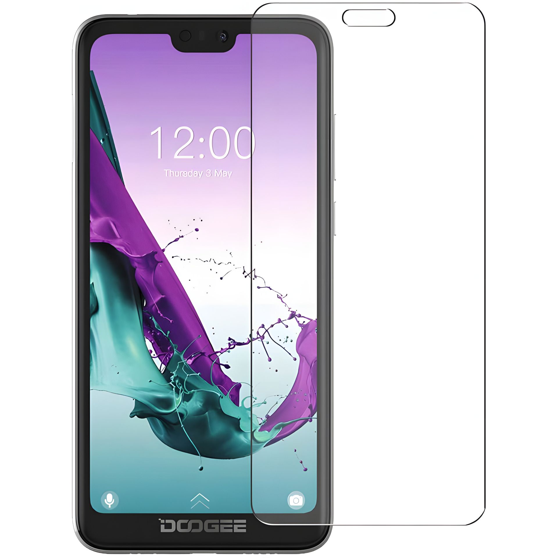 PowerPlant стекло для защиты Doogee Y7 PowerPlant стекло для защиты Doogee Y7