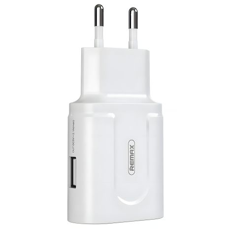 Зарядное устройство Remax RP-U32 Cole Series 2in1 1USB 2.1A + 8pin зарядный порт для AirPods 0.2A white