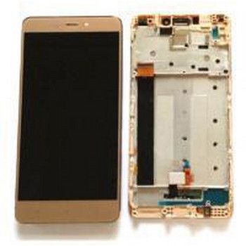 Дисплей (LCD) Xiaomi Redmi Note 4X с сенсором золотой + рамка Дисплей (LCD) Xiaomi Redmi Note 4X с сенсором золотой + рамка