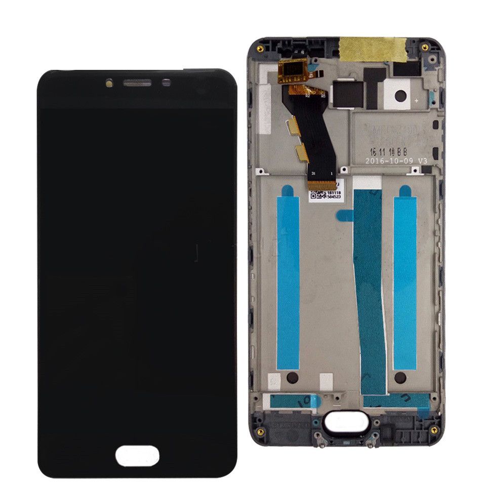 Дисплей (LCD) Meizu M3s (Y685Q/ Y685H) с сенсором чёрный + рамка Дисплей (LCD) Meizu M3s (Y685Q/ Y685H) с сенсором чёрный + рамка