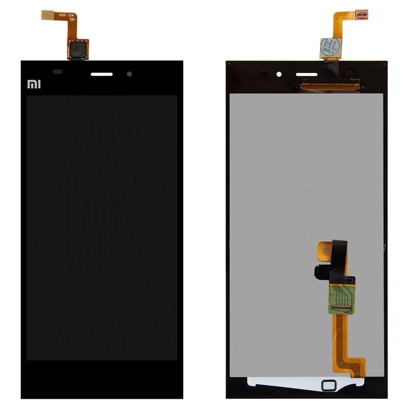 Дисплей (LCD) Xiaomi Mi3 із сенсором чорний Дисплей (LCD) Xiaomi Mi3 із сенсором чорний