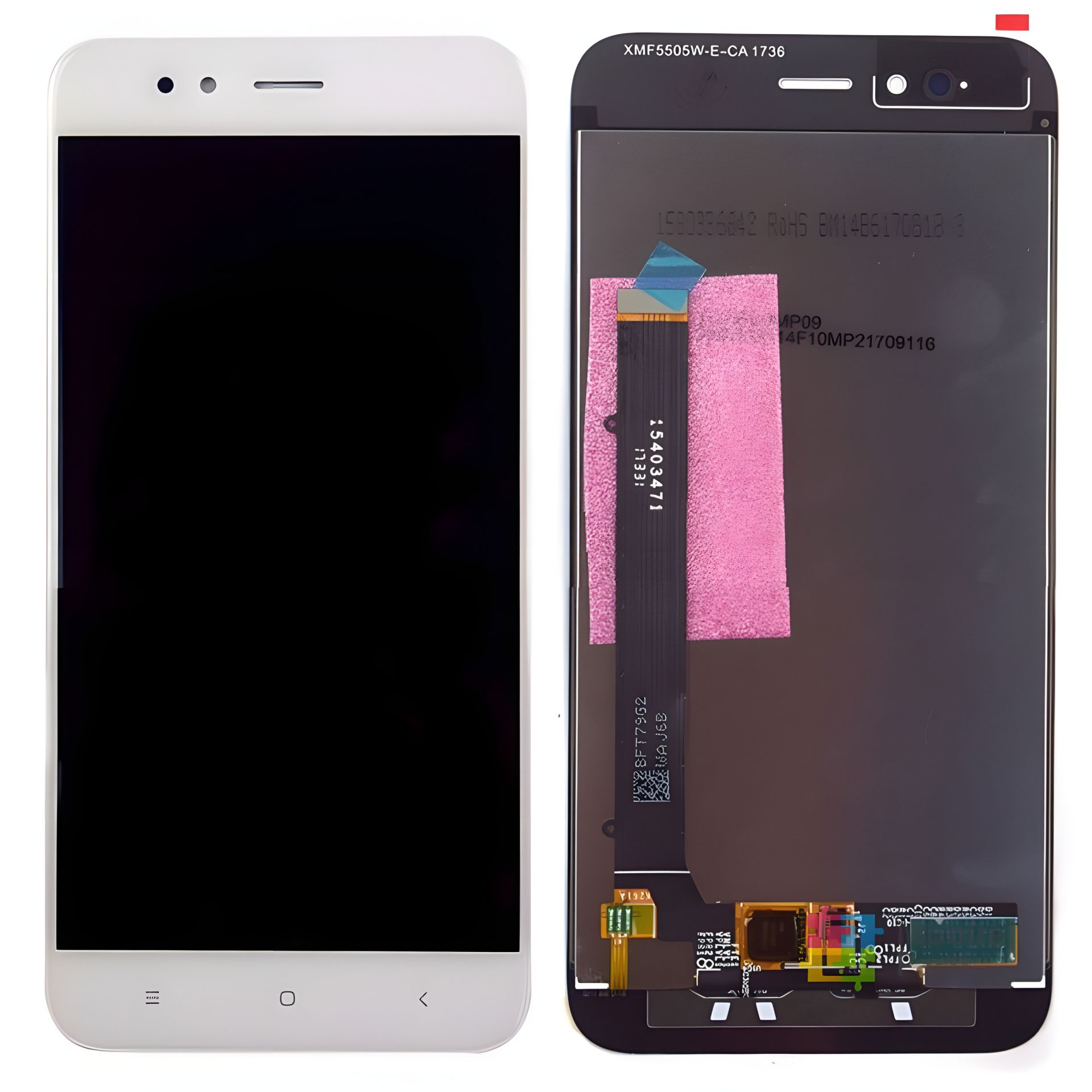 Білий дисплей із сенсором Xiaomi Mi A1/Mi5X (LCD) Білий дисплей із сенсором Xiaomi Mi A1/Mi5X (LCD)