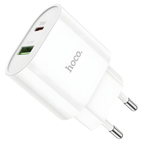 Зарядное устройство Hoco C95A Lineal PD 20W+QC3.0 White Зарядное устройство Hoco C95A Lineal PD 20W+QC3.0 White