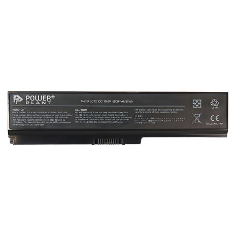 PowerPlant акумулятори для TOSHIBA Satellite L750 ноутбуків (PA3817U-1BRS) 10.8V 8800mAh