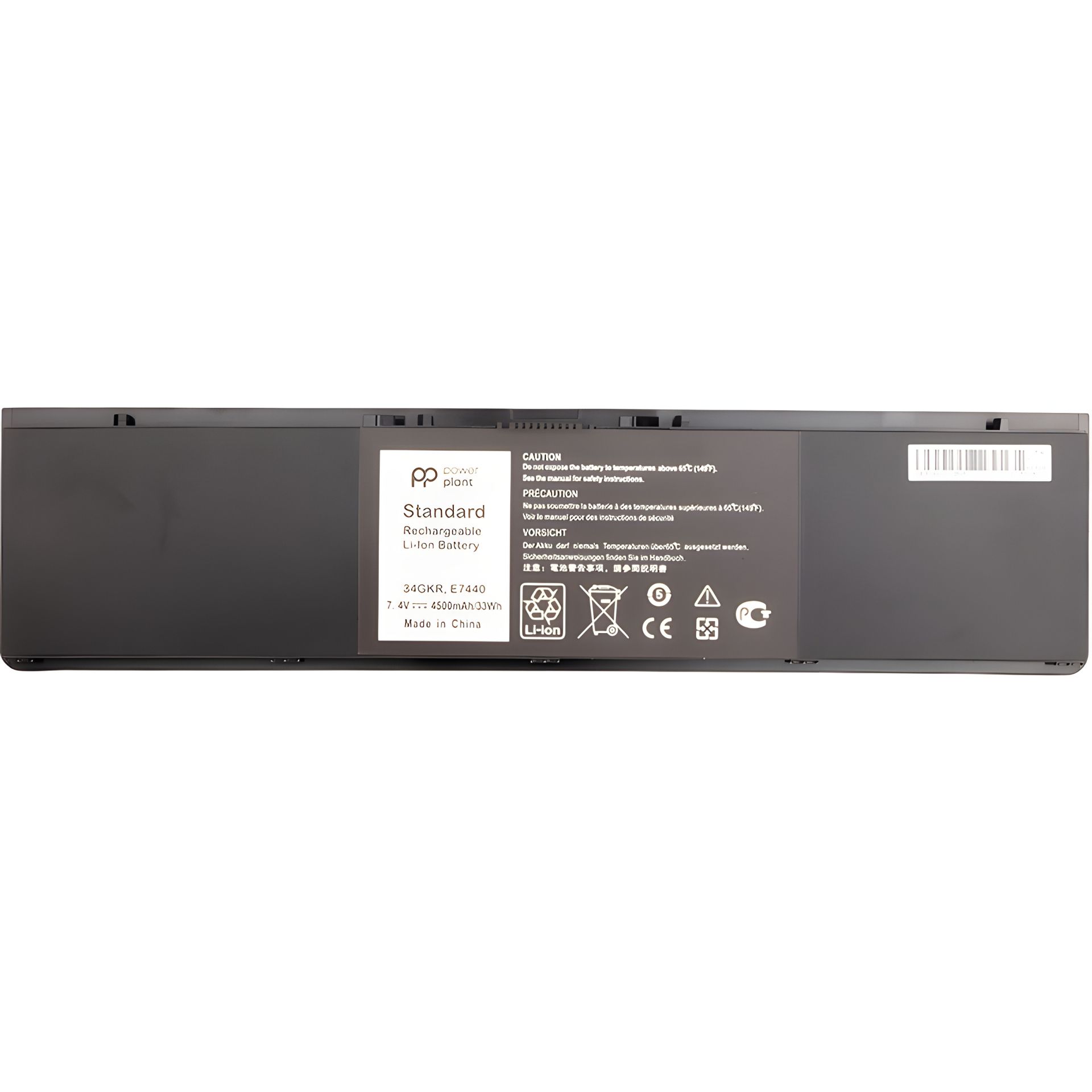 Потужні акумулятори PowerPlant для ноутбуків DELL Latitude E7440 Series (DL7440PK) 7.4V 4500mAh Потужні акумулятори PowerPlant для ноутбуків DELL Latitude E7440 Series (DL7440PK) 7.4V 4500mAh