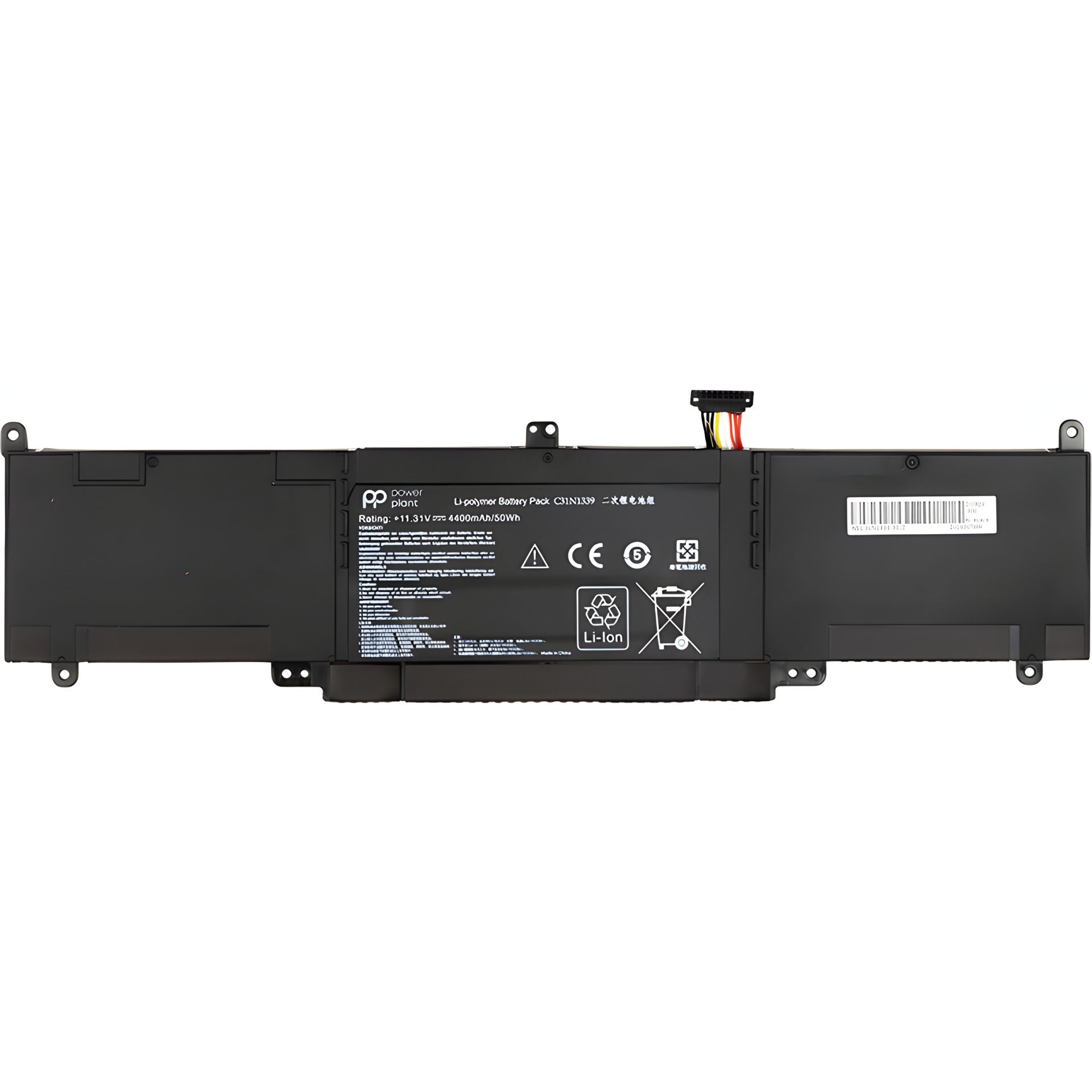 Ноутбуків акумулятор ASUS ZenBook UX303L (C31N1339) 11.31V 4400mAh Ноутбуків акумулятор ASUS ZenBook UX303L (C31N1339) 11.31V 4400mAh