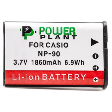 Акумулятор PowerPlant Casio NP-90 1860mAh Акумулятор PowerPlant Casio NP-90 1860mAh