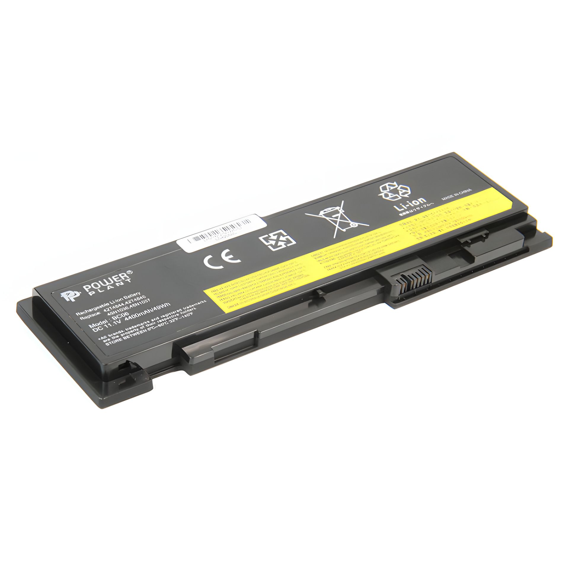 Аккумулятор PowerPlant для ноутбуков IBM/LENOVO ThinkPad T420s (42T4844) 11.1V 4400mAh Аккумулятор PowerPlant для ноутбуков IBM/LENOVO ThinkPad T420s (42T4844) 11.1V 4400mAh