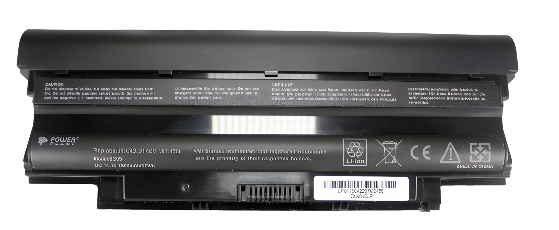 PowerPlant Акумулятори для ноутбуків DELL Inspiron 13R (04YRJH, DE N4010 3S2P) 11.1V 7800mAh PowerPlant Акумулятори для ноутбуків DELL Inspiron 13R (04YRJH, DE N4010 3S2P) 11.1V 7800mAh