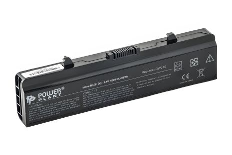 PowerPlant акумулятори для ноутбуків DELL Inspiron 1525 (RN873, DE 1525, 3S2P) 11.1V 5200mAh