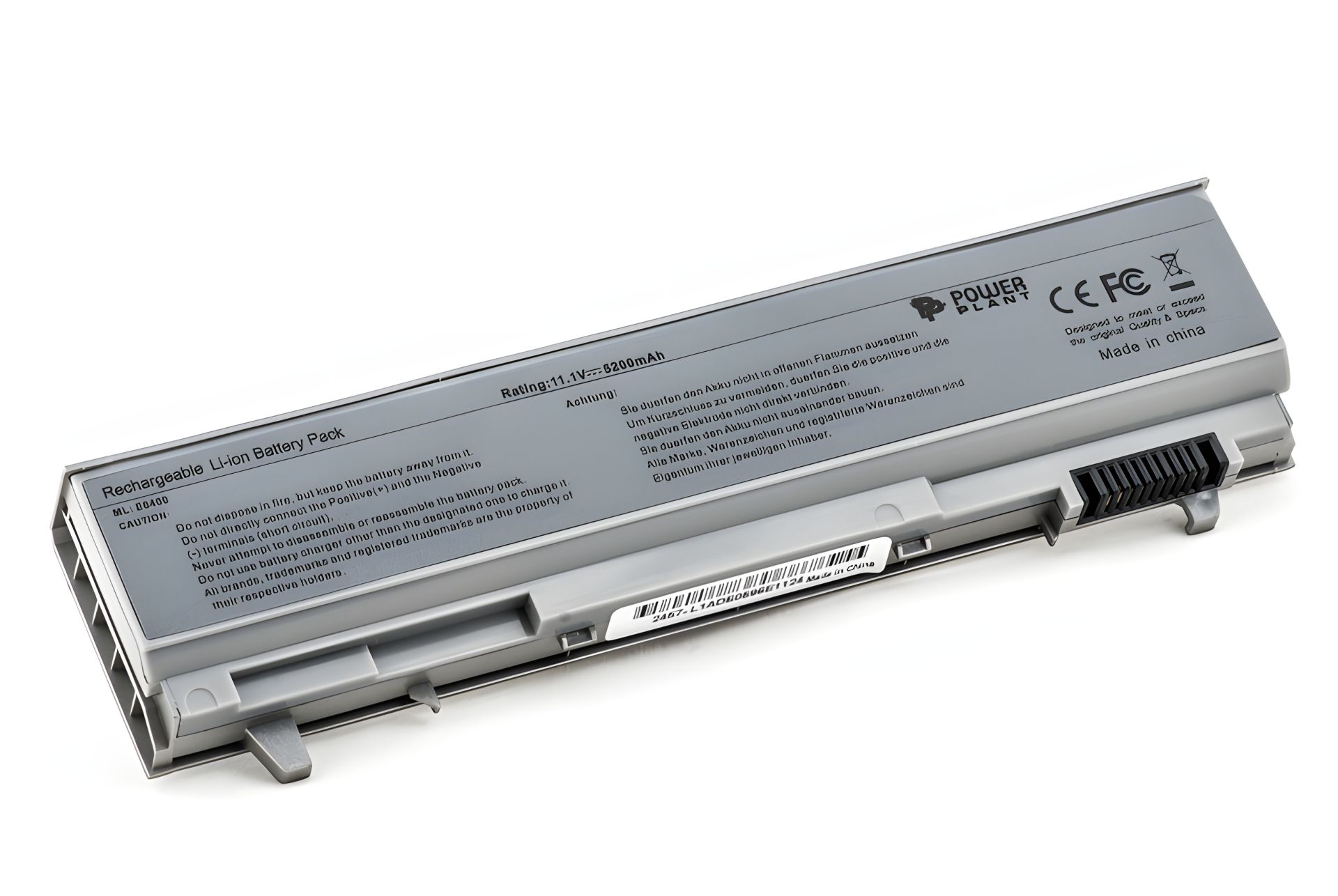 Ноутбучний акумулятор для DELL Latitude E6400 (PT434, DE E6400 3SP2) 11.1V 5200mAh Ноутбучний акумулятор для DELL Latitude E6400 (PT434, DE E6400 3SP2) 11.1V 5200mAh