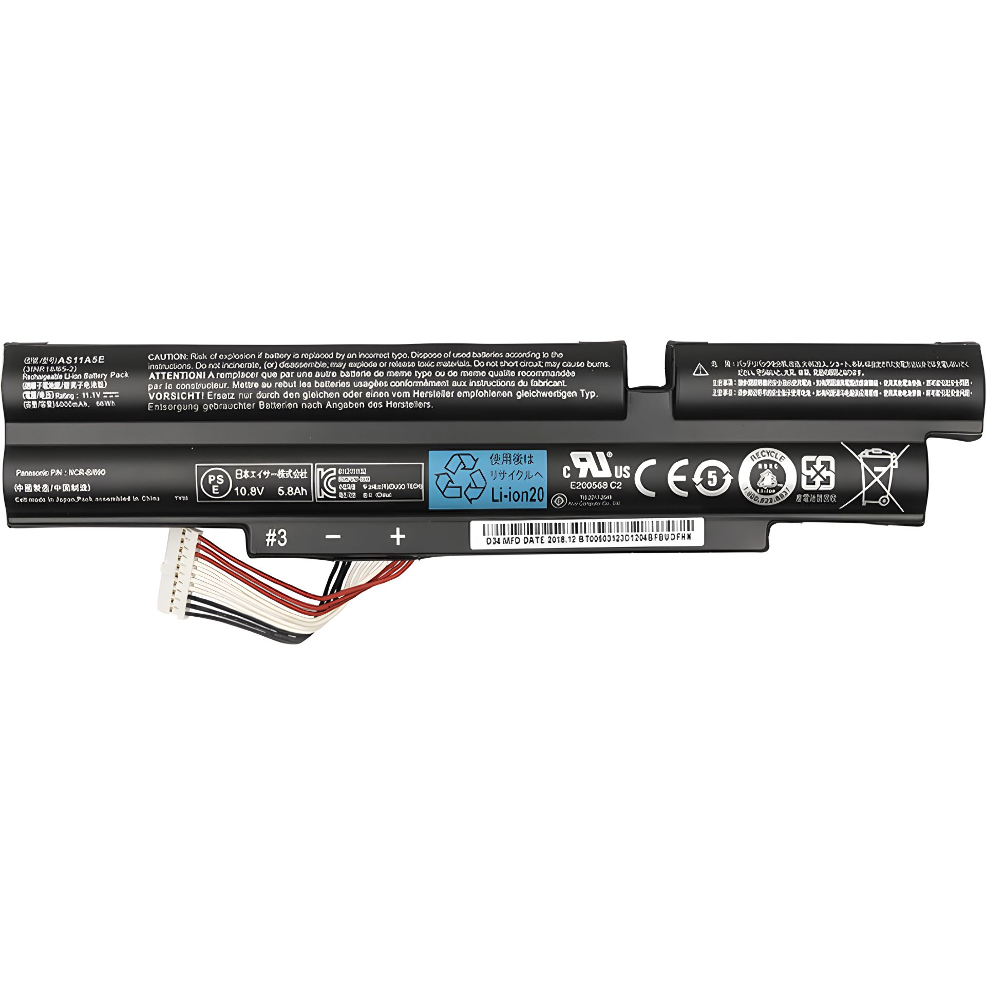PowerPlant Аккумулятор для ACER Aspire TimelineX 3830T ноутбуков (3ICR19/B6) 10.8V 5200mAh PowerPlant Аккумулятор для ACER Aspire TimelineX 3830T ноутбуков (3ICR19/B6) 10.8V 5200mAh