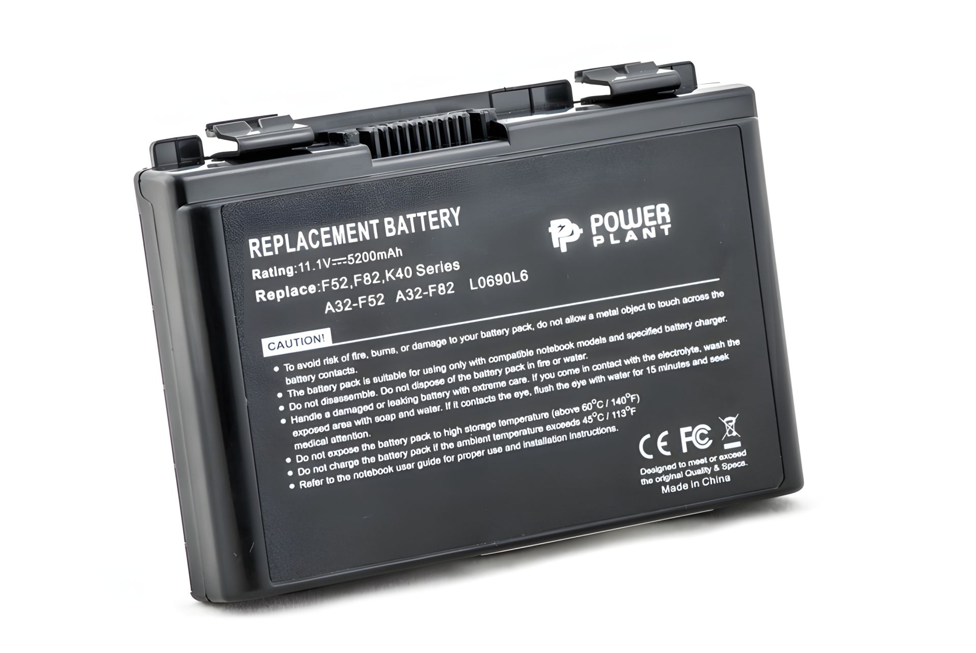 PowerPlant аккумулятор для ноутбуков ASUS F82 (A32-F82, AS F82 3S2P) 11.1V 5200mAh PowerPlant аккумулятор для ноутбуков ASUS F82 (A32-F82, AS F82 3S2P) 11.1V 5200mAh