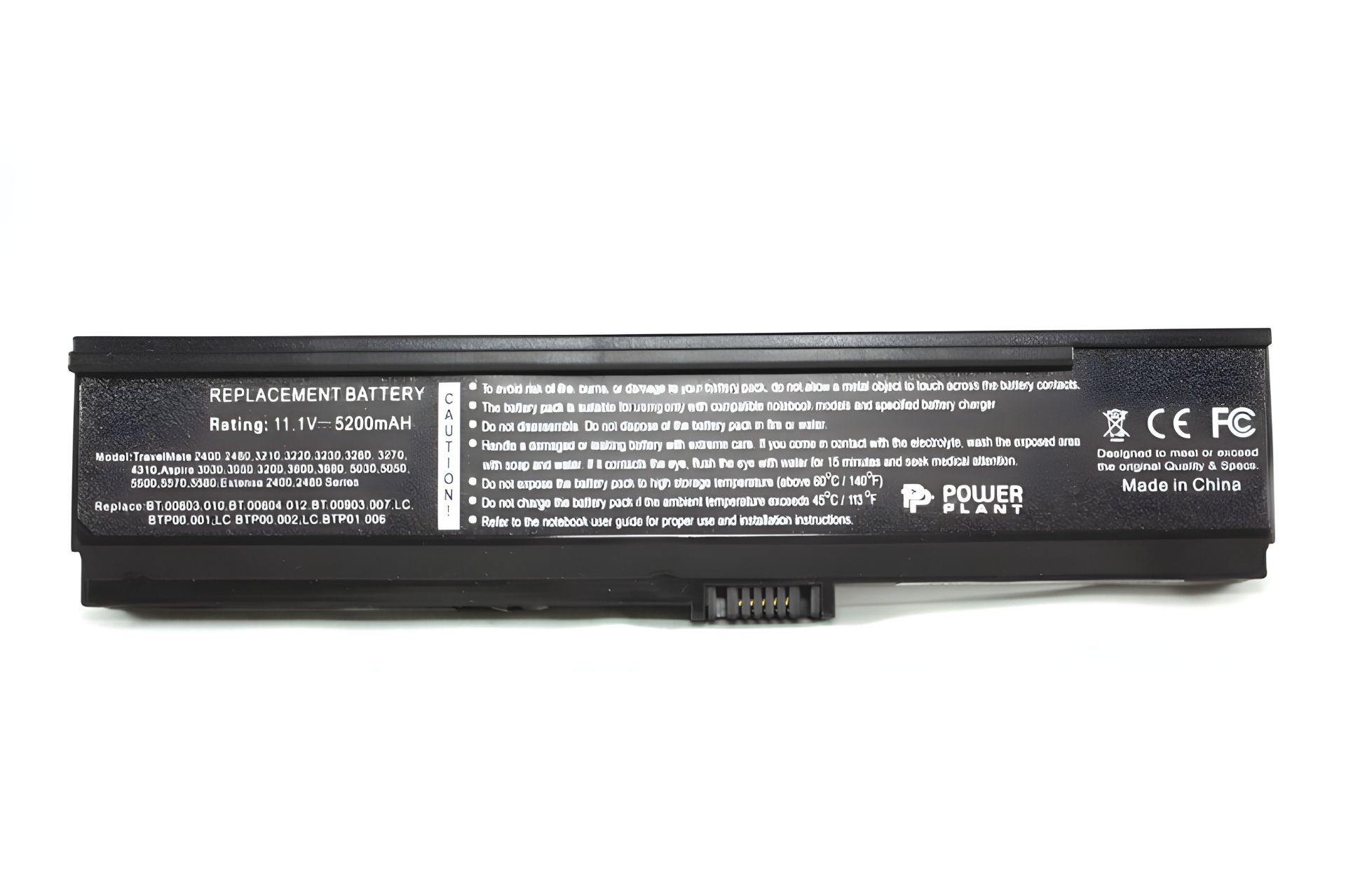 Ноутбучний акумулятор ACER Aspire 3030 (BT.00603.010) 11.1V 5200mAh Ноутбучний акумулятор ACER Aspire 3030 (BT.00603.010) 11.1V 5200mAh
