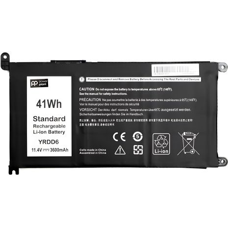 PowerPlant акумулятори 11.4V 3600mAh для ноутбуків DELL Latitude 3310 (YRDD6)