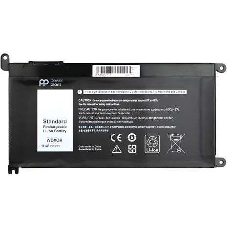 PowerPlant акумулятори для ноутбуків DELL Inspiron 17-5770 (T2JX4) 11.4V 3400mAh