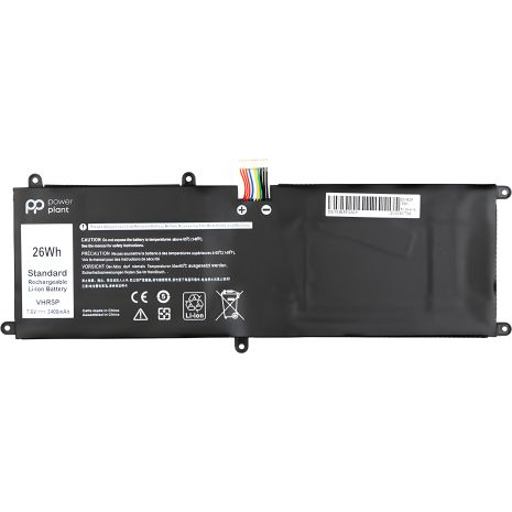 PowerPlant Акумулятори для DELL Latitude 11 5175 (VHR5P) 7.6V 3400mAh ноутбуків