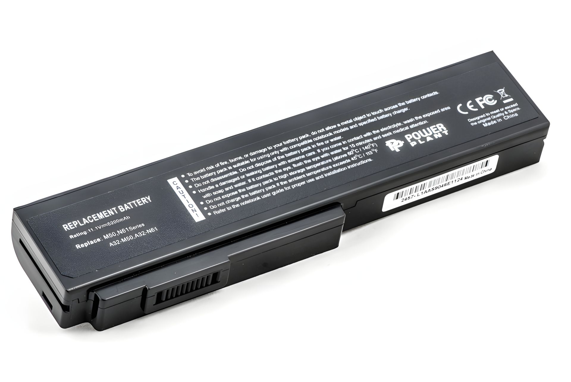 Ноутбук ASUS M50 аккумулятор от PowerPlant (A32-M50, AS M50 3S2P) 11.1V 5200mAh Ноутбук ASUS M50 аккумулятор от PowerPlant (A32-M50, AS M50 3S2P) 11.1V 5200mAh