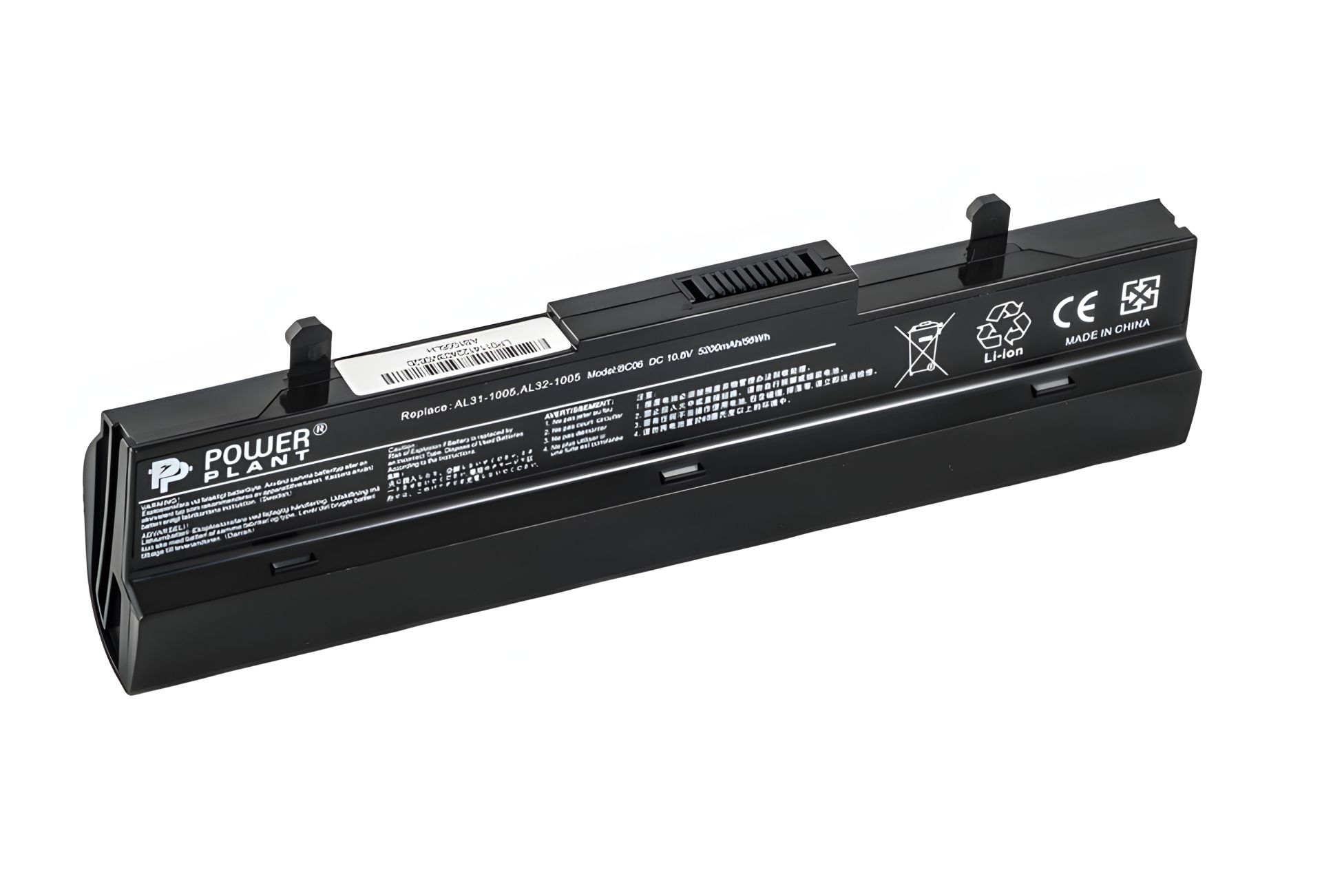 Аккумулятор PowerPlant для ноутбуков ASUS Eee PC1005HA (AL32-1005, AS1005LH) 10.8V 5200mAh Аккумулятор PowerPlant для ноутбуков ASUS Eee PC1005HA (AL32-1005, AS1005LH) 10.8V 5200mAh
