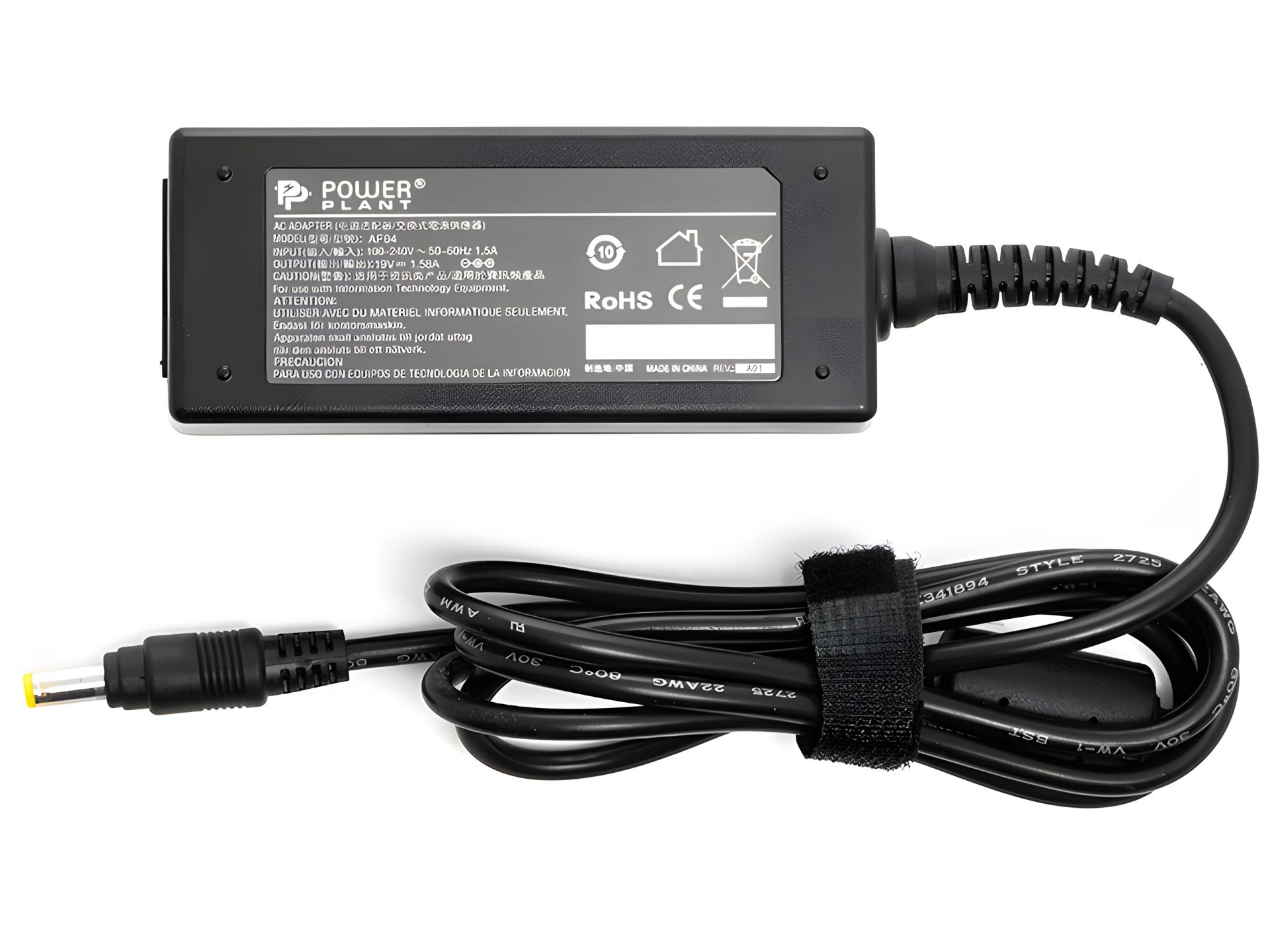 Для ноутбуков HP блок питания PowerPlant 220V, 19V 30W 1.58A (4.8*1.7) Для ноутбуков HP блок питания PowerPlant 220V, 19V 30W 1.58A (4.8*1.7)