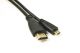 Відеокабель PowerPlant HDMI - micro HDMI, 2 м, позолочені конектори, 1.4V