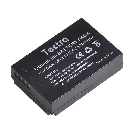 Акумулятор Tectra для Canon LP-E12, 1200 mAh (EOS M50 M10 M100 M2 M200 100D)