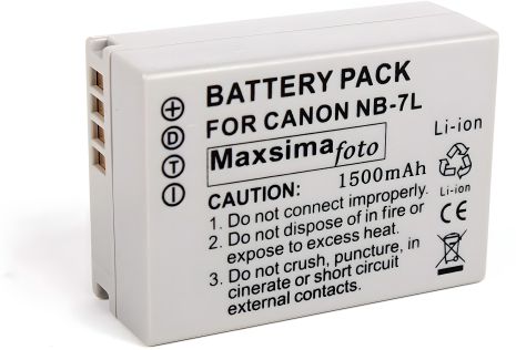 NB-7L Аккумулятор для Canon (PowerShot G10 G11 G12 SX30 IS)