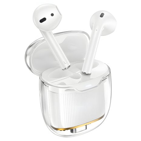 Hoco EW52 Бездротові TWS навушники вкладиші white Hoco EW52 Бездротові TWS навушники вкладиші white