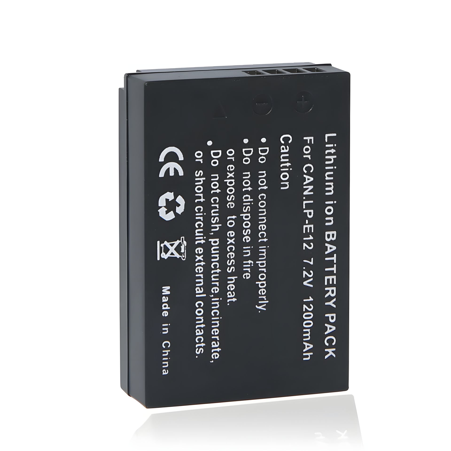 Аккумуляторный блок для Canon LP-E12 (EOS M50, M10, M100, M2, M200, 100D) Аккумуляторный блок для Canon LP-E12 (EOS M50, M10, M100, M2, M200, 100D)