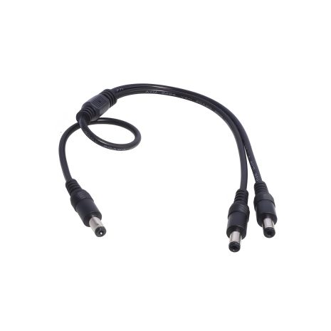 Раздвоитель питания DC(M/Папа) на 2xDC(M) (5.5x2.1 мм) 30 см/0.3 м Черный (сплиттер) Раздвоитель питания DC(M/Папа) на 2xDC(M) (5.5x2.1 мм) 30 см/0.3 м Черный (сплиттер)