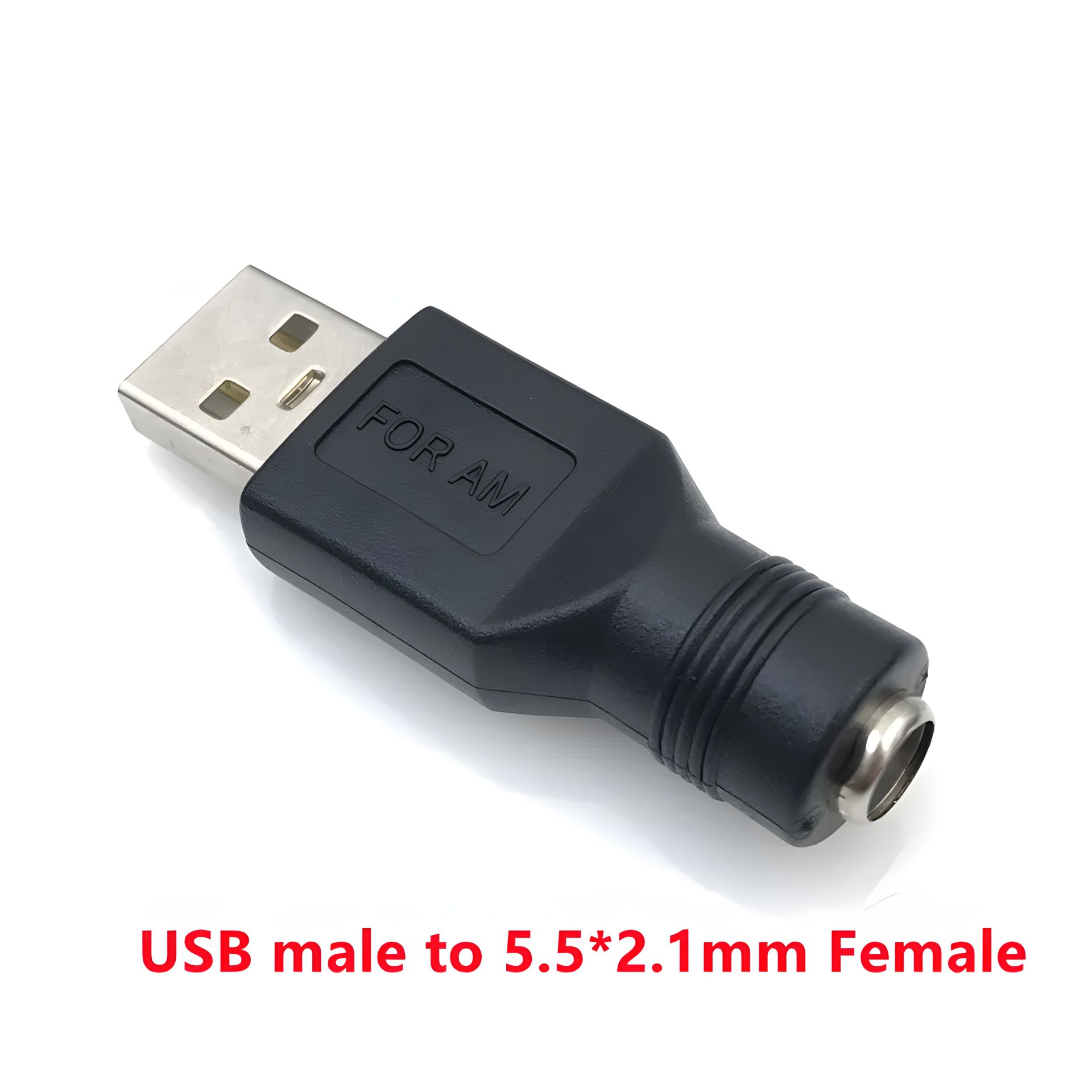 USB адаптер M/Мale To DC F/Female 5.5x2.1 (Переходник) USB адаптер M/Мale To DC F/Female 5.5x2.1 (Переходник)