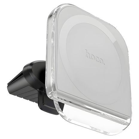 Автомобильный магнитный держатель Hoco H42 серый