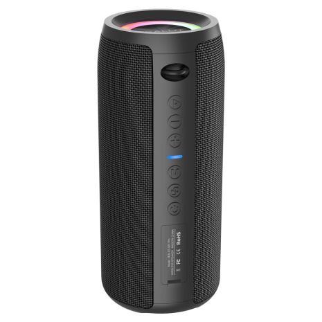 Портативна Bluetooth колонка ZEALOT S51 Pro, IPX6, BT5.2, AUX, USB, TF, TWS, 40W, 4h з LED підсвічуванням black Портативна Bluetooth колонка ZEALOT S51 Pro, IPX6, BT5.2, AUX, USB, TF, TWS, 40W, 4h з LED підсвічуванням black