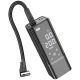 Насос-компрессор HOCO ZP7 Maddy для автомобиля (TypeC in/5000mAh/10.3 бар/Фонарик) Черный