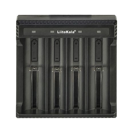 Сетевое зарядное устройство с тестером LiitoKala Lii-L4 для аккумуляторов 18650/ АА/ ААА и других, 4 слота Сетевое зарядное устройство с тестером LiitoKala Lii-L4 для аккумуляторов 18650/ АА/ ААА и других, 4 слота