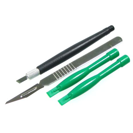 Baku BK-7280-B Набор инструментов (малый скальпель, большой скальпель, 2 лопатки для разборки корпусов) Baku BK-7280-B Набор инструментов (малый скальпель, большой скальпель, 2 лопатки для разборки корпусов)