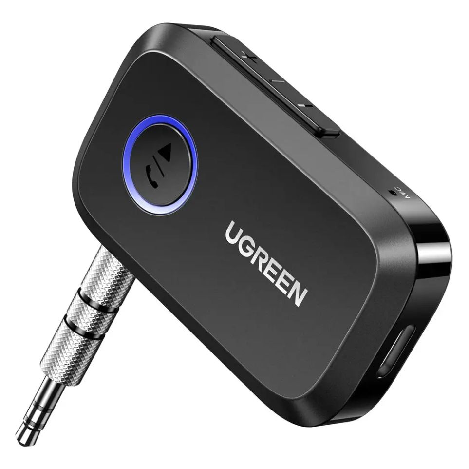 UGREEN CM596 Bluetooth-ресивер для машины Audio Receiver (UGR-90748) UGREEN CM596 Bluetooth-ресивер для машины Audio Receiver (UGR-90748)